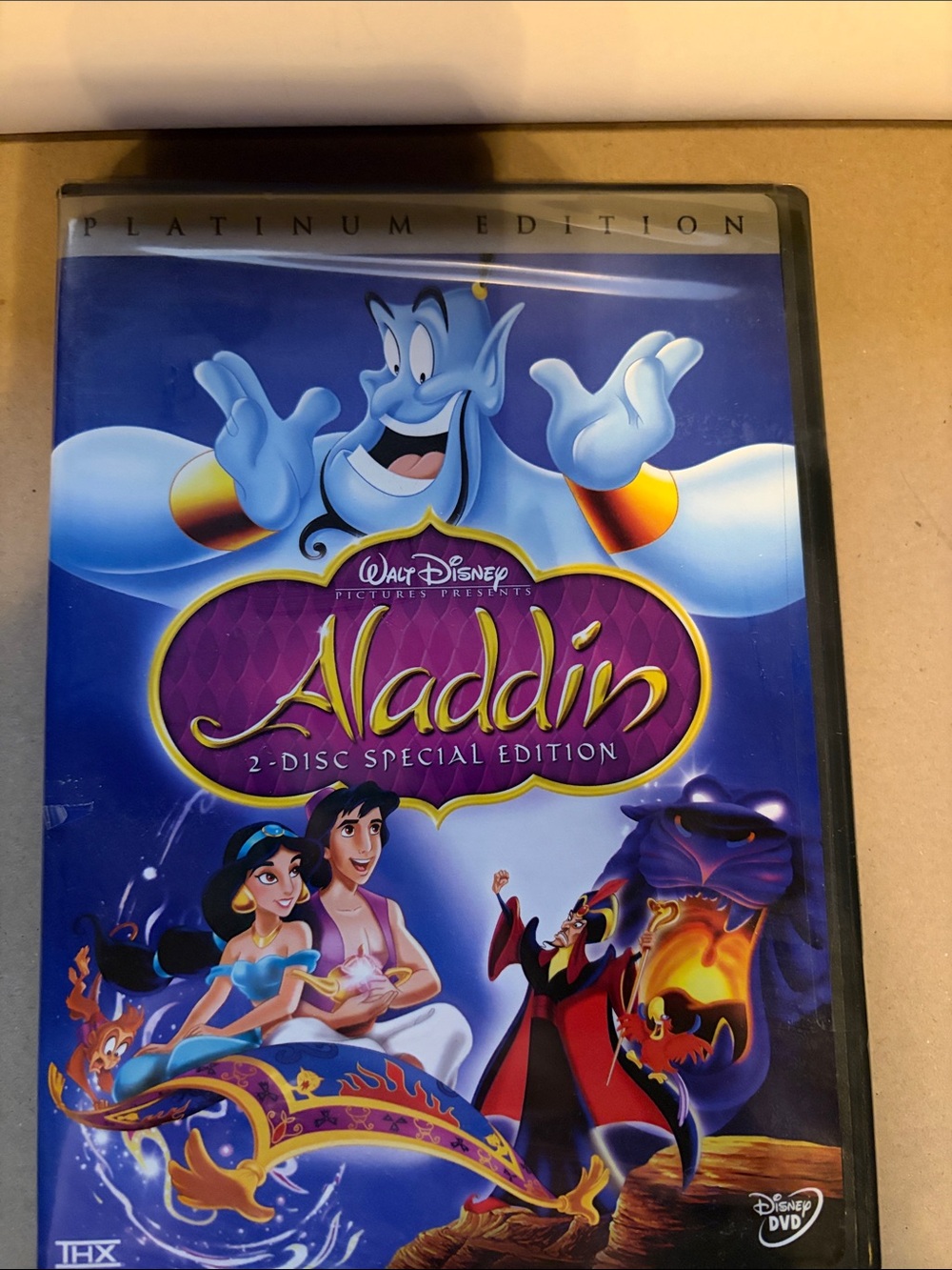 Walt Disney Aladdin Platinum Edition DVD - new, sealed, NWT